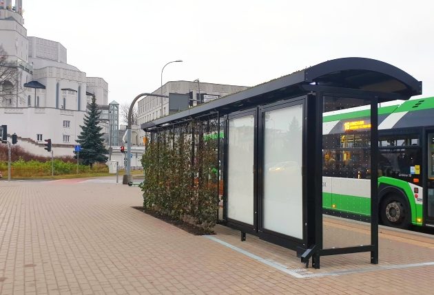 W Białymstoku stanęły już kolejne zielone przystanki