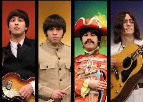 Les Beatles dans la nouvelle version