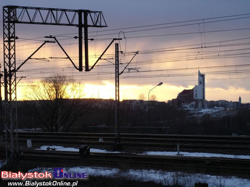 Białystok nocą