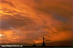 Białystok nocą (panorama)