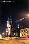 Białystok nocą (panorama)