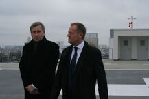 Donald Tusk w Białymstoku i Supraślu