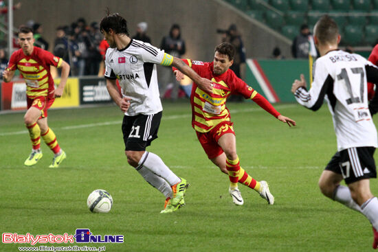 Mecz Legia Warszawa - Jagiellonia Białystok