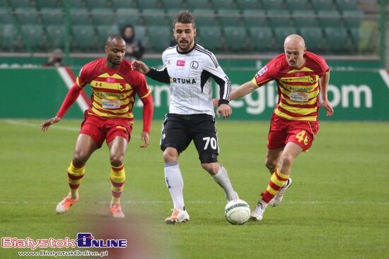 Mecz Legia Warszawa - Jagiellonia Białystok