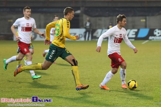 Mecz młodzieżowej reprezentacji Polski z Litwą