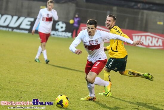 Mecz młodzieżowej reprezentacji Polski z Litwą