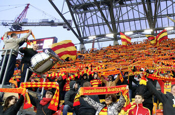 Mecz Jagiellonia Białystok - Zagłębie Lubin