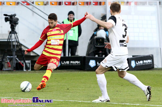 Mecz Jagiellonia Białystok - Zagłębie Lubin