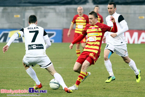 Mecz Jagiellonia Białystok - Zagłębie Lubin