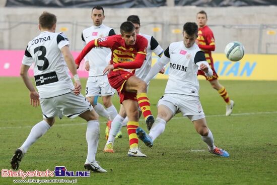 Mecz Jagiellonia Białystok - Zagłębie Lubin