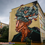 ESSA East Side Street Art - mural na budynku przy ul. Gajowej 77