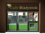 Kawiarnia Cafe Białystok (wizualizacja)