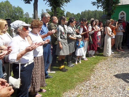 Krąg jedności w Kruszynianach