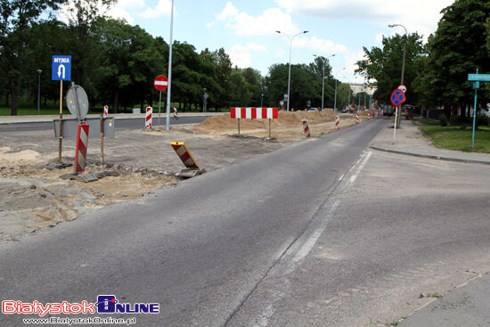 Skrzyżowanie. Wierzbowa - Tuwima 