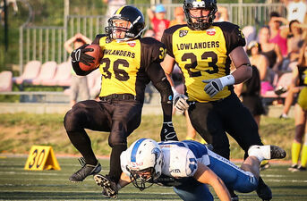 PLFA I. Lowlanders Białystok - Tychy Falcons