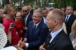 Bronisław Komorowski z małżonką uczestniczyli w uroczystościach na Św. Górze Grabarce