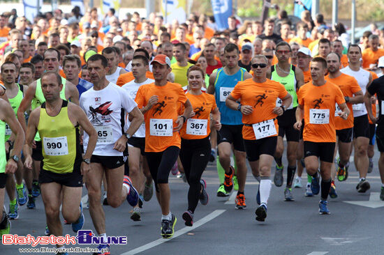 Start biegu na 10 km