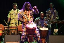 Spotkania Folkowe 2014. Koncert Art Gibami African Show