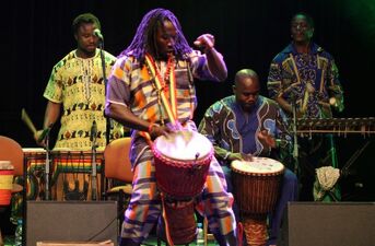 Spotkania Folkowe 2014. Koncert Art Gibami African Show