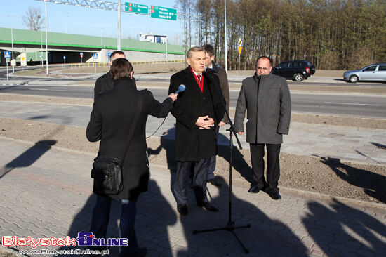 Uroczyste otwarcie nowo przebudowanej ul. Kleeberga