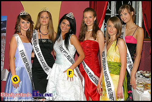 Finał Miss Polonia Podlasia 2007
