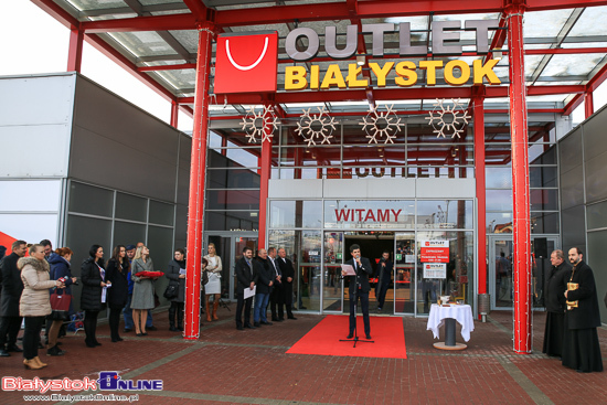 Otwarcie centrum wyprzedażowego Outlet Białystok