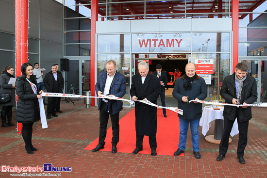 Otwarcie centrum wyprzedażowego Outlet Białystok