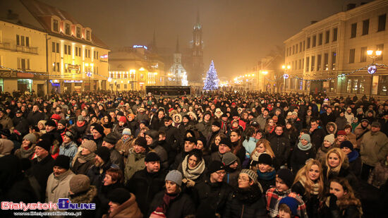 Sylwester miejski na Rynku Kościuszki
