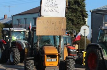 Protest rolników w Knyszynie