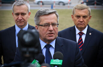 Bronisław Komorowski w Białymstoku