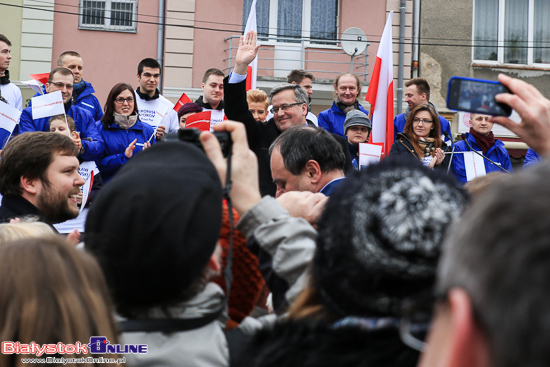 Bronisław Komorowski w Białymstoku