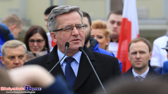 Bronisław Komorowski w Białymstoku