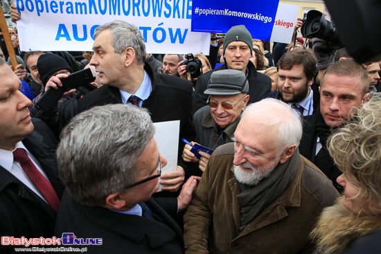 Bronisław Komorowski w Białymstoku