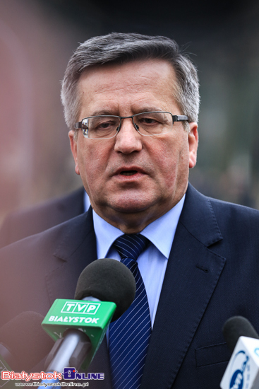 Bronisław Komorowski w Białymstoku