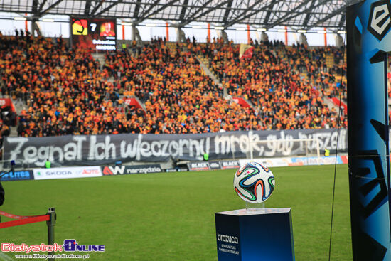 Mecz Jagiellonia Białystok - Korona Kielce