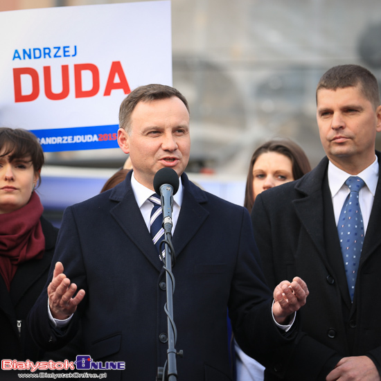 Andrzej Duda w Białymstoku