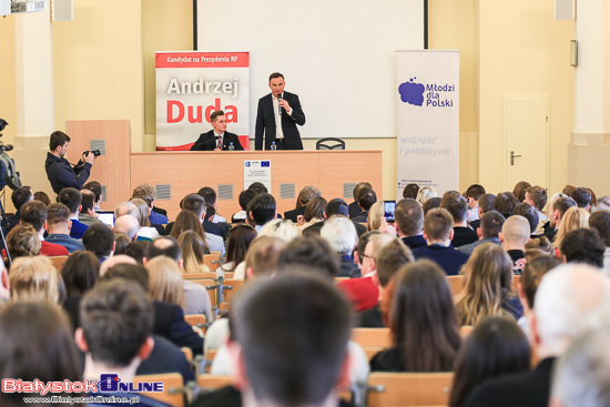 Andrzej Duda w Białymstoku