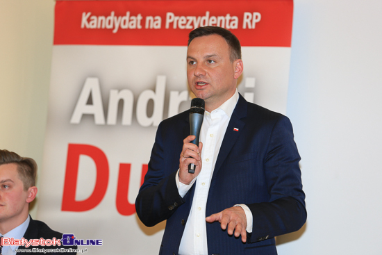 Andrzej Duda w Białymstoku