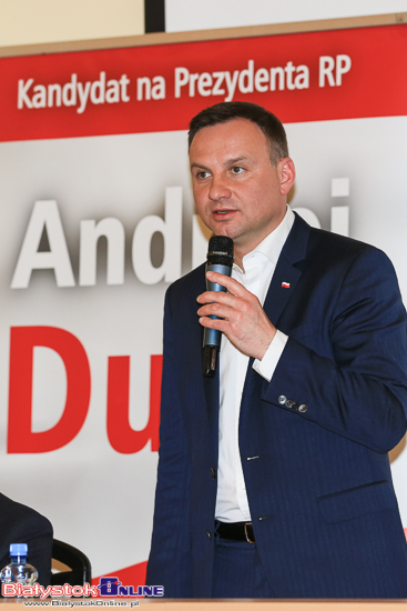 Andrzej Duda w Białymstoku