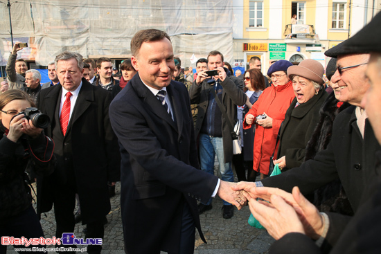 Andrzej Duda w Białymstoku