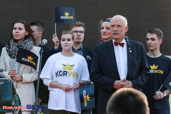 Kampania wyborcza Janusza Korwin-Mikke