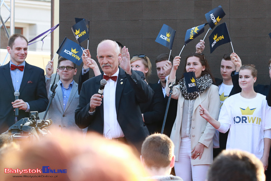 Kampania wyborcza Janusza Korwin-Mikke