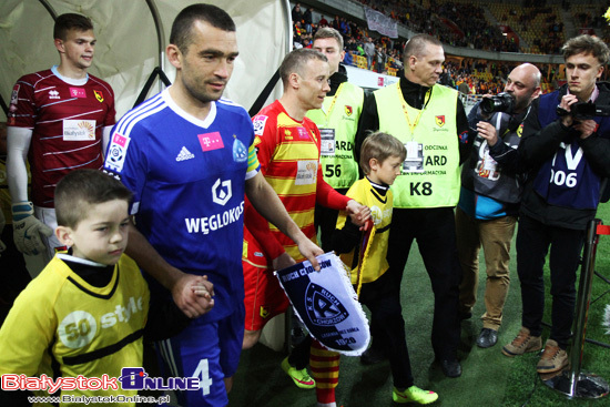 Mecz Jagiellonia Białystok - Ruch Chorzów