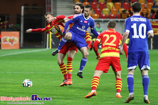 Mecz Jagiellonia Białystok - Ruch Chorzów