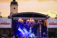 Andrzej Piaseczny na Rynku Kościuszki