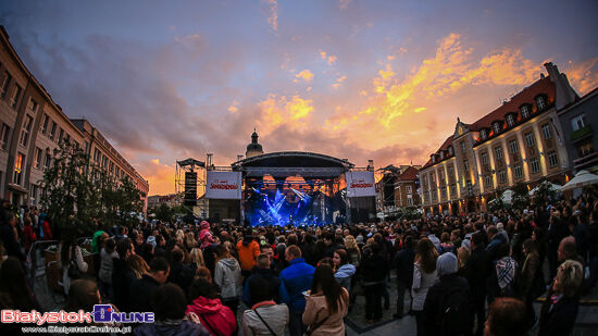 Andrzej Piaseczny na Rynku Kościuszki