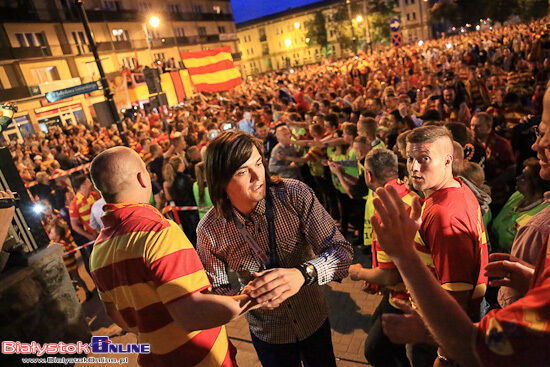 Feta Jagiellonii na placu Uniwersyteckim