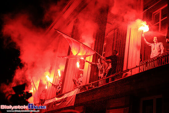 Feta Jagiellonii na placu Uniwersyteckim