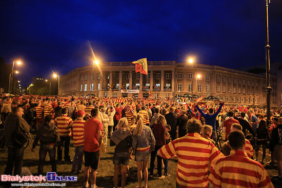 Feta Jagiellonii na placu Uniwersyteckim