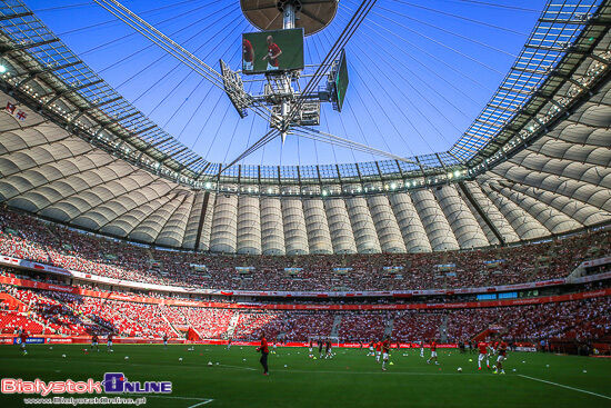 Mecz Polska - Gruzja na Stadionie Narodowym